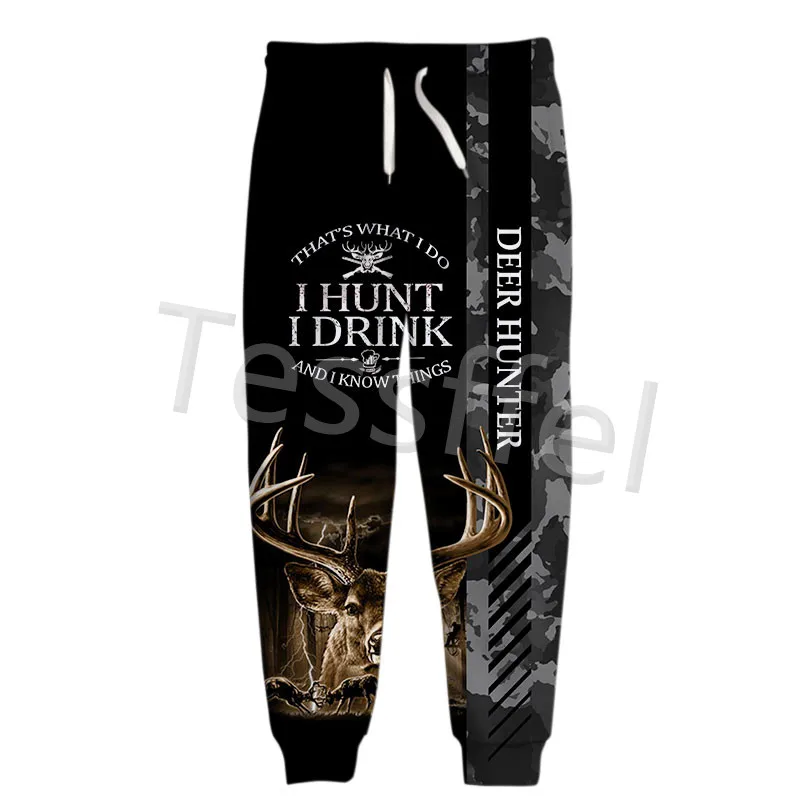 Tessffel Hunting Deer Hunter Animal 3D Printed Casual Men Womens Trousers NewFashion Streetwear Autumn Sweatpants Style-1
Tessffel Hunting Deer Hunter Animal 3D Printed Casual Men Womens Trousers NewFashion Streetwear Autumn Sweatpants Style-1