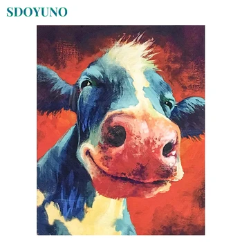 SDOYUNO 60x75cm Painting By Numbers Colorful smiley cow DIY Frameless Paint by numbers Animals Digital Painting Home Decor
SDOYUNO 60x75cm Painting By Numbers Colorful smiley cow DIY Frameless Paint by numbers Animals Digital Painting Home Decor