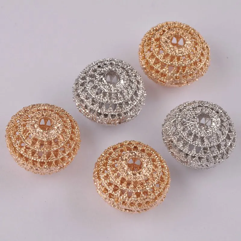 KC Gold Dull Silver Spacer Beads 19x26mm UFO Shape Zinc Alloy African Beads for Jewelry Making CATJ-010
KC Gold Dull Silver Spacer Beads 19x26mm UFO Shape Zinc Alloy African Beads for Jewelry Making CATJ-010