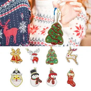8pcs/set Full Drill 5D D i a m o n d Painting Keychain Craft Art Rings Kit Key Pendant X6Q3
8pcs/set Full Drill 5D D i a m o n d Painting Keychain Craft Art Rings Kit Key Pendant X6Q3