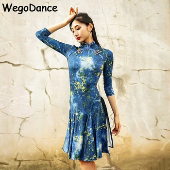 New Latin Dance Dress New Cheongsam Dresses National Standard Dance Rumba Costume For Women
New Latin Dance Dress New Cheongsam Dresses National Standard Dance Rumba Costume For Women