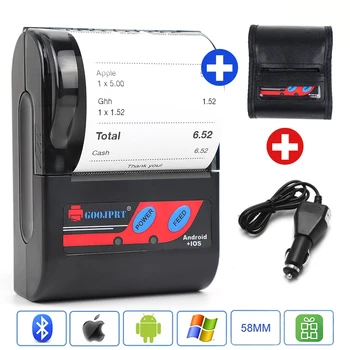 Wireless Mini 58mm Bluetooth Printer Portable Thermal Receipt Printer For Mobile Phone Android iOS Windows Pocket Bill
Wireless Mini 58mm Bluetooth Printer Portable Thermal Receipt Printer For Mobile Phone Android iOS Windows Pocket Bill