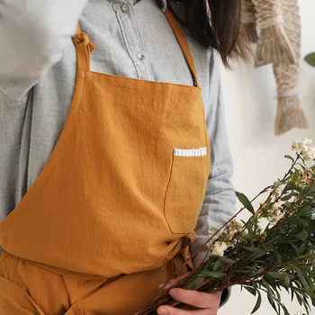 Solid Kitchen Gardening Bib Apron Painting Adjustable Japanese Style Casual Cotton Blend Work Home With Pockets Easy Clean
Solid Kitchen Gardening Bib Apron Painting Adjustable Japanese Style Casual Cotton Blend Work Home With Pockets Easy Clean