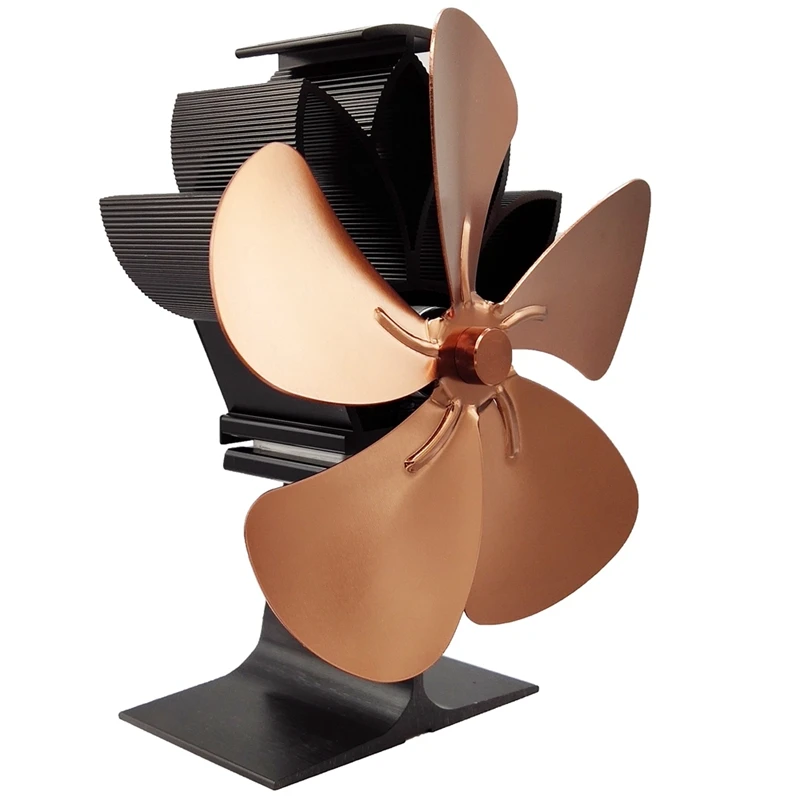 Wood Stove Fan 5-Blade - Heat Powered Log Burner Increases 80% More Warm Air Than 2 Blade Eco-Friendly with Stove Thermometer Br
Wood Stove Fan 5-Blade - Heat Powered Log Burner Increases 80% More Warm Air Than 2 Blade Eco-Friendly with Stove Thermometer Br