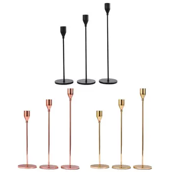 3pcs/set Simple Candlestick Candle Holder Simple Wedding Dinning Party Bar Decor B85C
3pcs/set Simple Candlestick Candle Holder Simple Wedding Dinning Party Bar Decor B85C