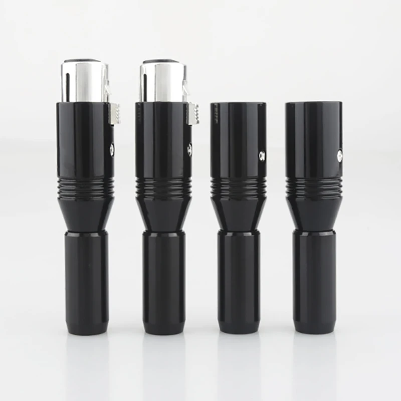 Audiocrast Silver Plated XLR Balanced XLR Plug HIFI DIY 3Pin Plug Cable Mount Balanced Audio Connector Male or Female
Audiocrast Silver Plated XLR Balanced XLR Plug HIFI DIY 3Pin Plug Cable Mount Balanced Audio Connector Male or Female