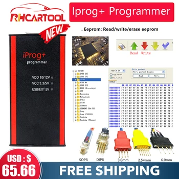 Newest V84 iPROG+ Prog Programmer iProg Supports IMMO/Mileage Correction/Airbag Reset Replace Carprog/Digiprog/Tango Till 2019
Newest V84 iPROG+ Prog Programmer iProg Supports IMMO/Mileage Correction/Airbag Reset Replace Carprog/Digiprog/Tango Till 2019