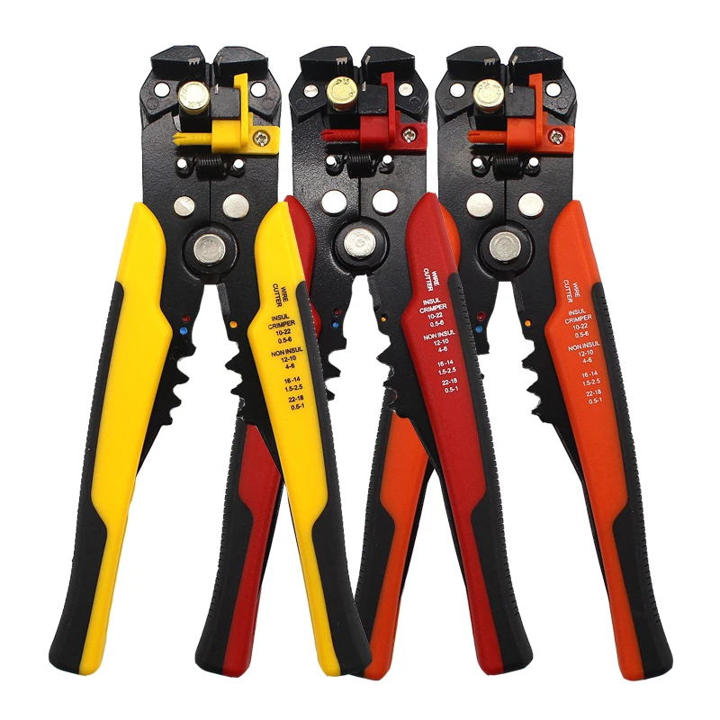 HS-D1 Automatic Wire Stripper Multifunctional Crimper Cable Cutter Stripping Crimping Pliers Cutting Terminal 0.2-6.0mm2 Tools
HS-D1 Automatic Wire Stripper Multifunctional Crimper Cable Cutter Stripping Crimping Pliers Cutting Terminal 0.2-6.0mm2 Tools