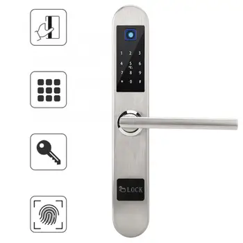 Electronic Intelligent Lock Touch Screen Keypad Digital Password Fingerprint Card Door Lock Touchscreen Lock
Electronic Intelligent Lock Touch Screen Keypad Digital Password Fingerprint Card Door Lock Touchscreen Lock