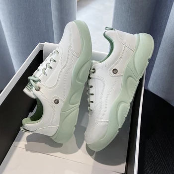 Fashion Women Sneakers 2020 Autumn Platform Chunky Casual Shoes Ulzzang Designers Woman Leather Walking Trainers Tenis Female
Fashion Women Sneakers 2020 Autumn Platform Chunky Casual Shoes Ulzzang Designers Woman Leather Walking Trainers Tenis Female