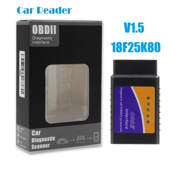 Bluetooth 2.0 ELM327 V1.5 Car fault code reader OBDII Diagnostic scanner for Android support J1850 protocols
Bluetooth 2.0 ELM327 V1.5 Car fault code reader OBDII Diagnostic scanner for Android support J1850 protocols