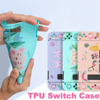 Liquid Silicone Protective Case for Nintendo Switch Console Cute Cartoon Back Cover for Nintend Switch Controller Joycon Shell
Liquid Silicone Protective Case for Nintendo Switch Console Cute Cartoon Back Cover for Nintend Switch Controller Joycon Shell