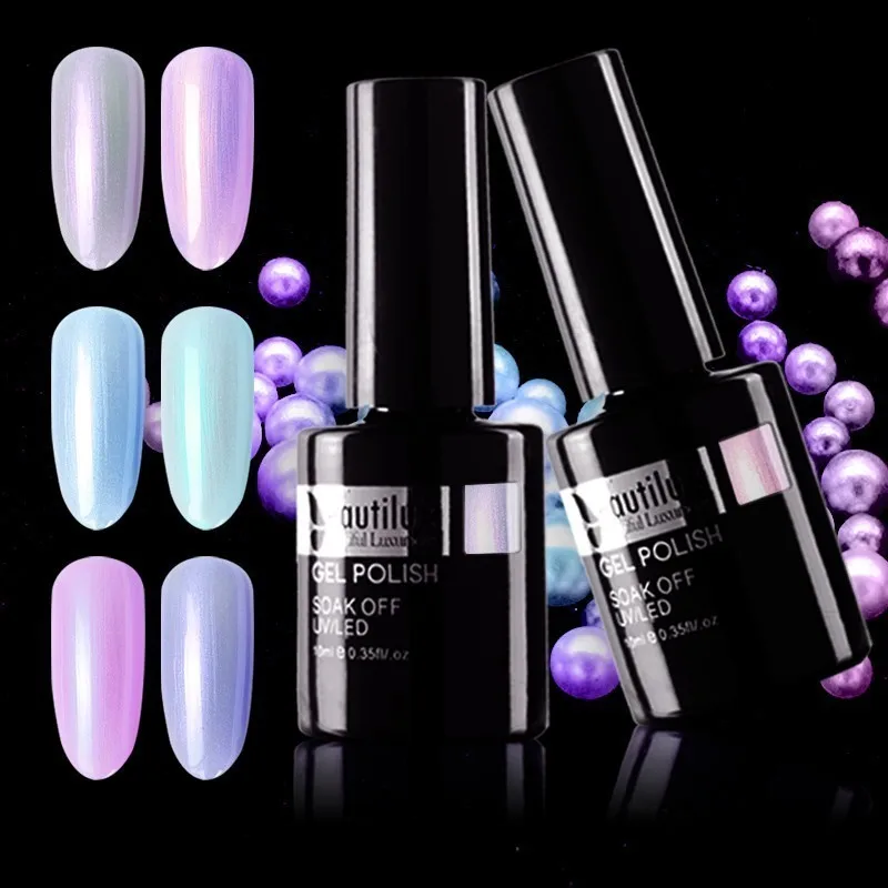 Beautilux 1pc Pearl Shell Mermaid Color UV LED Gel Nail Polish Soak Off Nails Art Gel Polish Lacquer Varnish Esmalte 10ml
Beautilux 1pc Pearl Shell Mermaid Color UV LED Gel Nail Polish Soak Off Nails Art Gel Polish Lacquer Varnish Esmalte 10ml