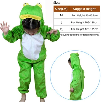 Frog Children Kindergarten Performance Cartoon Costumes Halloween Christmas Party Role Playing Jumpsuits
Frog Children Kindergarten Performance Cartoon Costumes Halloween Christmas Party Role Playing Jumpsuits