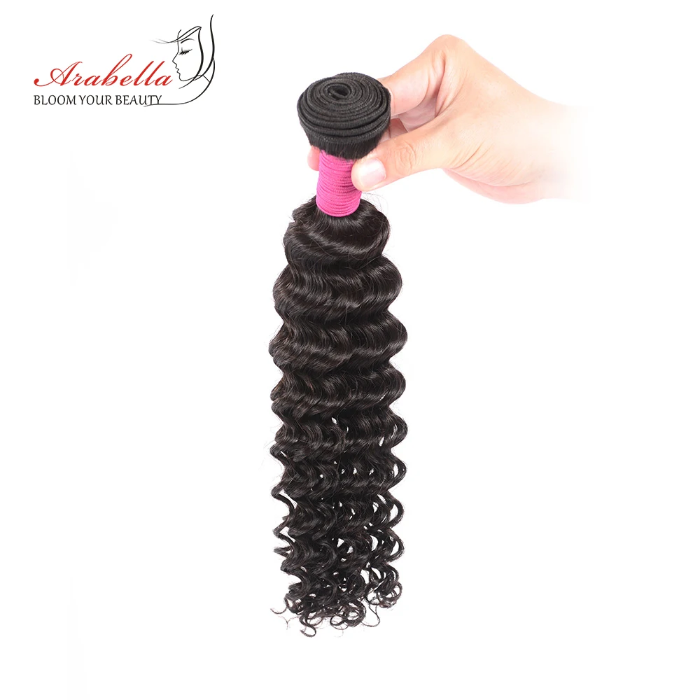 Brazilian Deep Wave Hair Bundles 1/2/3/4 Pieces 100% Human Hair Extension Arabella Remy Hair Weave Bundles
Brazilian Deep Wave Hair Bundles 1/2/3/4 Pieces 100% Human Hair Extension Arabella Remy Hair Weave Bundles