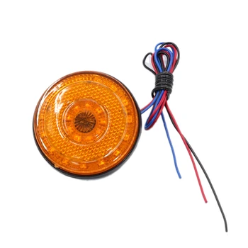 DWCX 12V 24 LED ABS Car Motorcycle Trailer Amber Round Rear Tail Brake Stop Marker Light Lamp Indicator Decoration Reflector
DWCX 12V 24 LED ABS Car Motorcycle Trailer Amber Round Rear Tail Brake Stop Marker Light Lamp Indicator Decoration Reflector