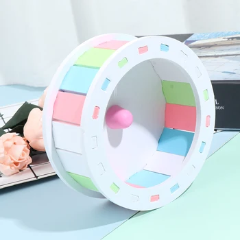 Pet Sports Wheel Exercise Wheel Hamster Disc Plastic Running Jogging wheel Toy 
Pet Sports Wheel Exercise Wheel Hamster Disc Plastic Running Jogging wheel Toy