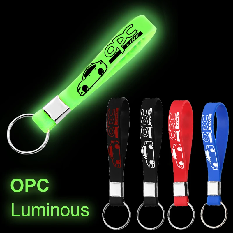 Fashion Luminous Silicone Car keyring Badge Key chain for Opel OPC Astra H G Corsa Insignia Astra Antara Meriva Zafira Car Goods
Fashion Luminous Silicone Car keyring Badge Key chain for Opel OPC Astra H G Corsa Insignia Astra Antara Meriva Zafira Car Goods