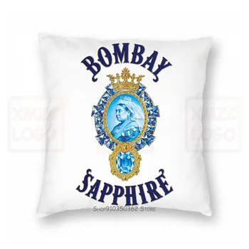 

New Bombay Sapphire Gin Graphic Liquor Mens Black Pillow case Size 3Xl Women Men