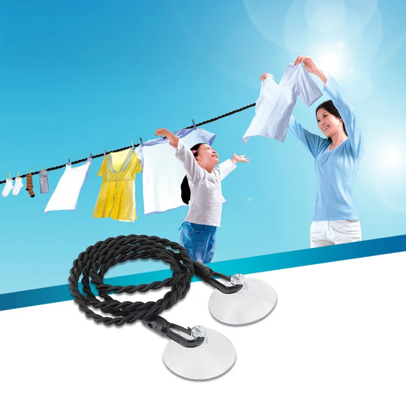 Travel Clothesline Hiking Outdoor Hanger Elastic Rope Camping Drying Rack Non-Slip Clothes Line with Windbreak Slip Suction Cup
Travel Clothesline Hiking Outdoor Hanger Elastic Rope Camping Drying Rack Non-Slip Clothes Line with Windbreak Slip Suction Cup