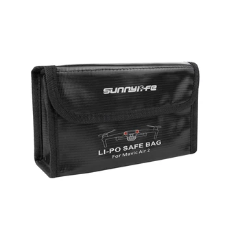 SUNNYLIFE Suitable for Mavic Air 2 Explosion-Proof Protective Battery Storage Bag Drone Fireproof Battery Bag Hold 3 Battery
SUNNYLIFE Suitable for Mavic Air 2 Explosion-Proof Protective Battery Storage Bag Drone Fireproof Battery Bag Hold 3 Battery