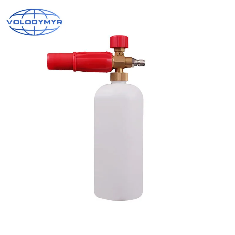 Car Foam Wash Snow Foam Lance Nozzle Sprayer Cannon Generator Karcher High Pressure Washer Foam Gun with Quick Connector
Car Foam Wash Snow Foam Lance Nozzle Sprayer Cannon Generator Karcher High Pressure Washer Foam Gun with Quick Connector