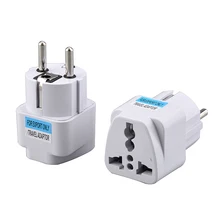AC 250V 10A EU Plug Power Universal RU ES US Conversion Europe Power Plug Socket Travel Socket Outlet Adapter Converter New
AC 250V 10A EU Plug Power Universal RU ES US Conversion Europe Power Plug Socket Travel Socket Outlet Adapter Converter New