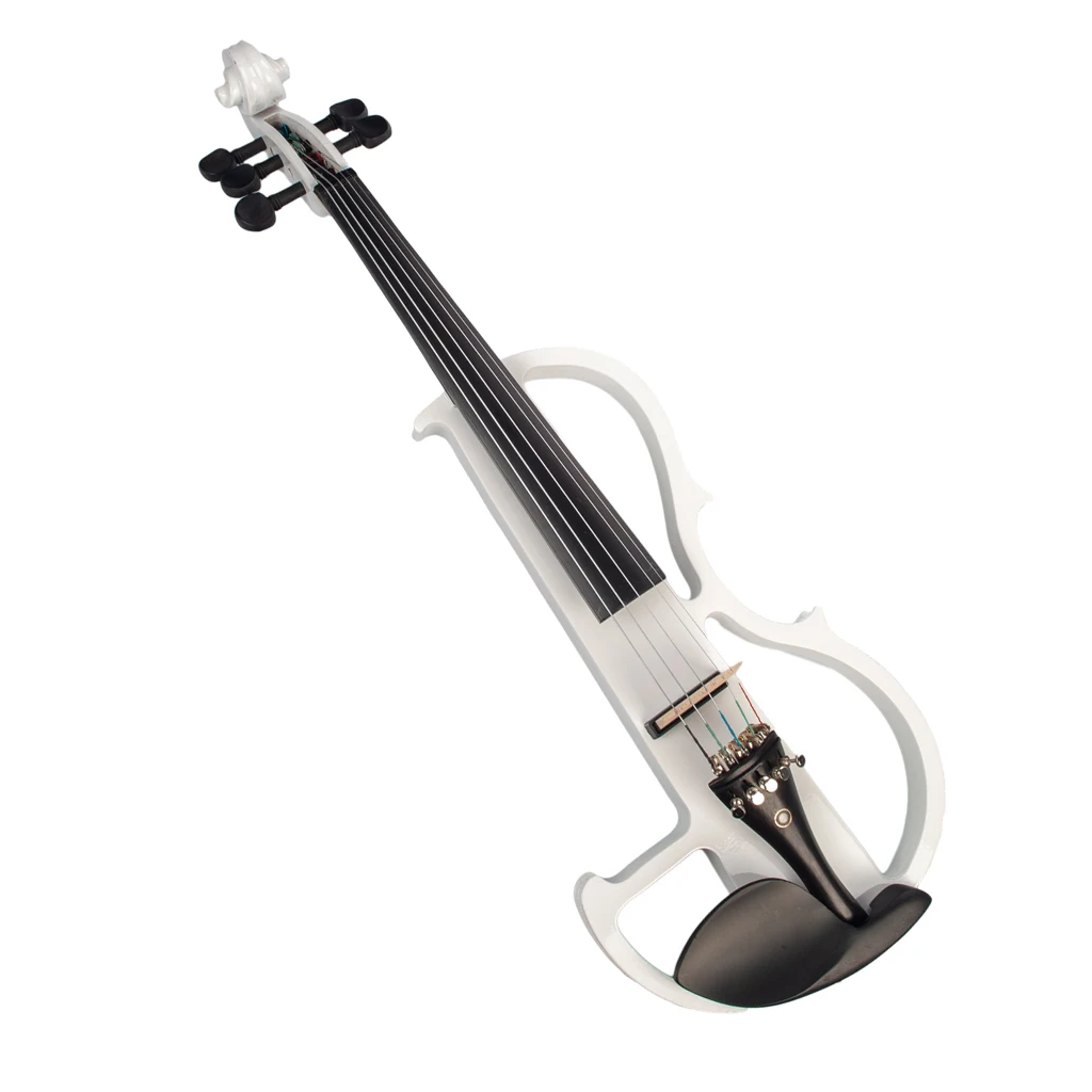 4/4 Handmade Electric Violin Full Size Wooden 5 String Fiddle with Violin Bow, Storage Case, Rosin, Cable and Headphone
4/4 Handmade Electric Violin Full Size Wooden 5 String Fiddle with Violin Bow, Storage Case, Rosin, Cable and Headphone