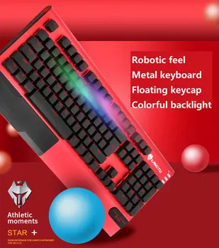 Waterproof Mechanical Keyboard 104 Keys Switch Gaming Keyboard RGB LED Light Wired USB Keyboard
Waterproof Mechanical Keyboard 104 Keys Switch Gaming Keyboard RGB LED Light Wired USB Keyboard