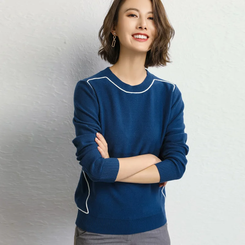adishree 2019 woman winter 100% Cashmere sweaters and auntmun knitted Pullovers High Quality Warm Female Patchwork O-neck
adishree 2019 woman winter 100% Cashmere sweaters and auntmun knitted Pullovers High Quality Warm Female Patchwork O-neck
