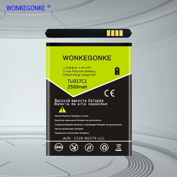 WONKEGONKE TLI017C1 battery For Alcatel One Touch PIXI 3 4.5" 5019D 5017D 5017A 5017X 5017 5027B TLi017C2 Batteries Bateria
WONKEGONKE TLI017C1 battery For Alcatel One Touch PIXI 3 4.5" 5019D 5017D 5017A 5017X 5017 5027B TLi017C2 Batteries Bateria