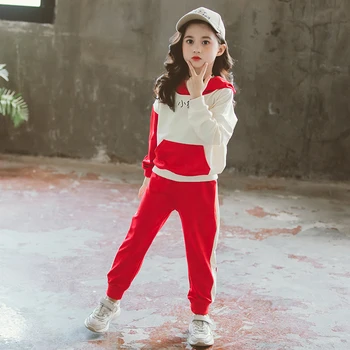 Kids Sports Suit for Girls Tracksuit 4 5 7 9 11 13 Years Cotton Long Sleeve Girl Sweatsuit Autumn Children Clothing Outfits Set
Kids Sports Suit for Girls Tracksuit 4 5 7 9 11 13 Years Cotton Long Sleeve Girl Sweatsuit Autumn Children Clothing Outfits Set