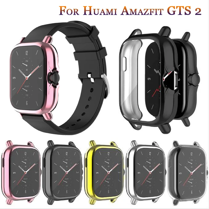 TPU Plating Soft Silicone Watch Protective Shell For Xiaomi Amazfit GTS 2 Smart Watch Protective Case For Huami Amazfit GTS 2
TPU Plating Soft Silicone Watch Protective Shell For Xiaomi Amazfit GTS 2 Smart Watch Protective Case For Huami Amazfit GTS 2