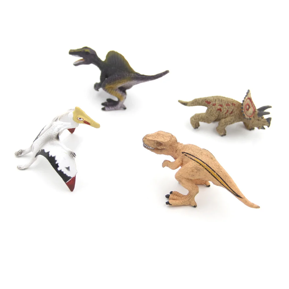 Wholesale 4-Children Model Mini Dinosaur Toy Set PVC Solid Little Dinosaur Model Manufacturers Direct Selling
Wholesale 4-Children Model Mini Dinosaur Toy Set PVC Solid Little Dinosaur Model Manufacturers Direct Selling