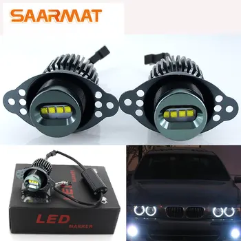 2 pcs 80W LED Angel Eyes Halo Marker Ring Light Bulb Canbus For BMW E90 E91 318i LCI 09-11 DRL Error Free car styling 
2 pcs 80W LED Angel Eyes Halo Marker Ring Light Bulb Canbus For BMW E90 E91 318i LCI 09-11 DRL Error Free car styling