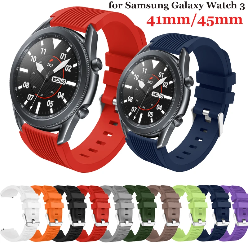 Ремешок силиконовый для Samsung Galaxy Watch 3, браслет для Samsung Galaxy Watch 3 45 мм 41 мм
Ремешок силиконовый для Samsung Galaxy Watch 3, браслет для Samsung Galaxy Watch 3 45 мм 41 мм