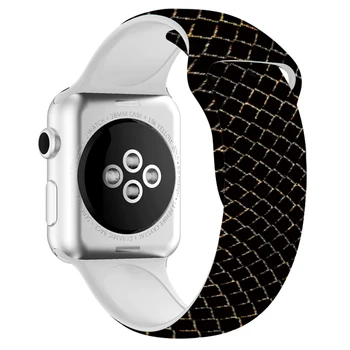 Silicone strap with Black texture For Iwatch 5 44mm 40mm series 4 Sport soft Wristband 38mm 42mm For Apple Watch 3 1 2
Silicone strap with Black texture For Iwatch 5 44mm 40mm series 4 Sport soft Wristband 38mm 42mm For Apple Watch 3 1 2