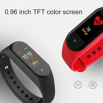 Waterproof Color Screen Heart Rate Monitor Pedometer Sports Smart Bracelet Monitor Smartwatch Apple IOS Android smart Bracelet
Waterproof Color Screen Heart Rate Monitor Pedometer Sports Smart Bracelet Monitor Smartwatch Apple IOS Android smart Bracelet