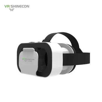 

2019 Hot Virtual Reality 3D SC-G05A Glasses Helmet Google Cardboard for iPhone Samsung 4.7" 6 inch Smartphones