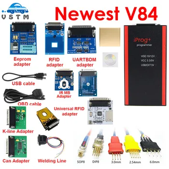 V84 Iprog+ Key Programmer Support IMMO + Mileage Correction + Iprog Pro Till 2020 Replace Carprog with 7 adapter
V84 Iprog+ Key Programmer Support IMMO + Mileage Correction + Iprog Pro Till 2020 Replace Carprog with 7 adapter