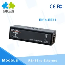 Hf Elfin-EE11 rs485 ao servidor serial da porta de série do servidor rs485 dos ethernet para ethernet modbustcp serial ao conversor rj45 dos ethernet(China)