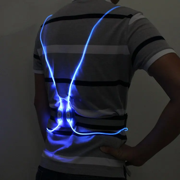 LED Reflective Vest Night Working Riding Running Luminous Sports Colorful Light Transparent Controllable Labor Protection Vest
LED Reflective Vest Night Working Riding Running Luminous Sports Colorful Light Transparent Controllable Labor Protection Vest
