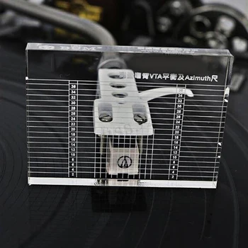 LP Vinyl Record Player Measuring Phono Tonearm VTA/Cartridge Azimuth Ruler Balance Cartridge Azimuth Ruler Headshell Turntable
LP Vinyl Record Player Measuring Phono Tonearm VTA/Cartridge Azimuth Ruler Balance Cartridge Azimuth Ruler Headshell Turntable