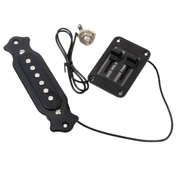 Folk Guitar Sound Hole Pickup with Pull Switch for 3-String Cigar Box Guitar
Folk Guitar Sound Hole Pickup with Pull Switch for 3-String Cigar Box Guitar