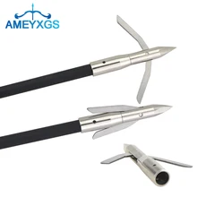 6/12pcs Archery Bow Fishing Arrowhead ID8mm Stainless Steel Arrow Point 2 Blades for Outdoor Hunting Fish Shooting Accessories
6/12pcs Archery Bow Fishing Arrowhead ID8mm Stainless Steel Arrow Point 2 Blades for Outdoor Hunting Fish Shooting Accessories