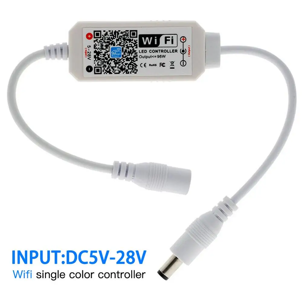 Magic Home Bluetooth Wifi RGB RGBW RGBWC LED Strip Controller Smartphone APP Control DC 5-28V
Magic Home Bluetooth Wifi RGB RGBW RGBWC LED Strip Controller Smartphone APP Control DC 5-28V
