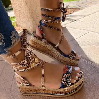 Woman Sandals Ladies Open Toe Serpentine Ankle Strap Platform Shoes Woman Fashion Casual Sandals Female Summer 2020 New Hot
Woman Sandals Ladies Open Toe Serpentine Ankle Strap Platform Shoes Woman Fashion Casual Sandals Female Summer 2020 New Hot