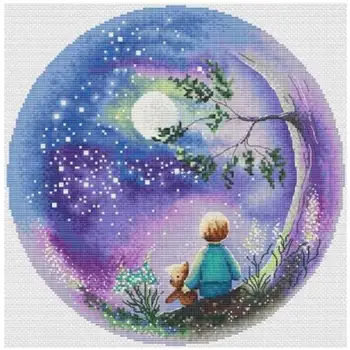 Little dreamer patterns Counted Cross Stitch 11CT 14CT 18CT DIY Cross Stitch Kits Embroidery Needlework Sets home decor
Little dreamer patterns Counted Cross Stitch 11CT 14CT 18CT DIY Cross Stitch Kits Embroidery Needlework Sets home decor