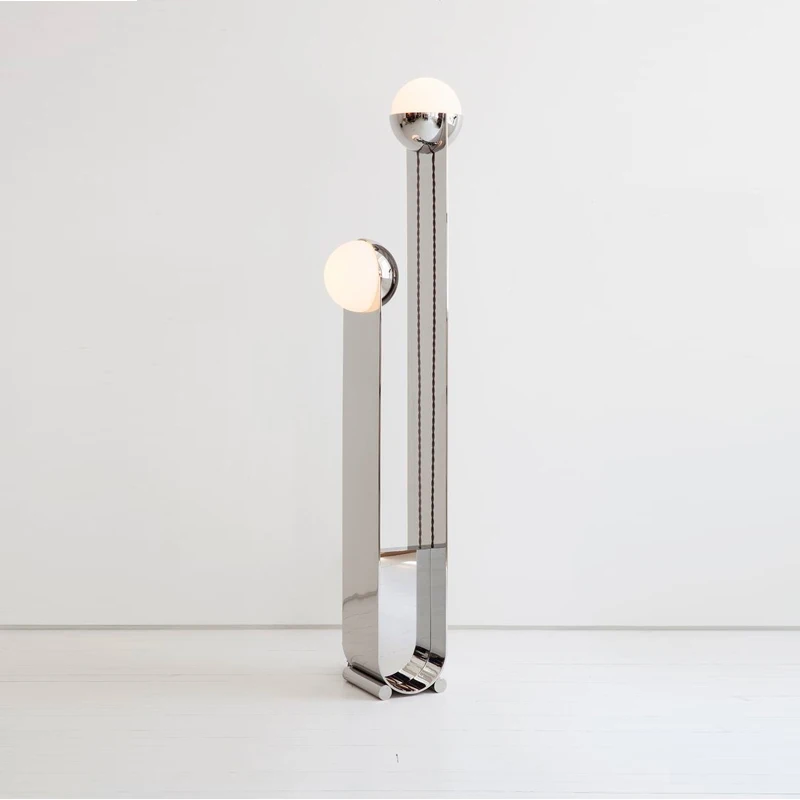 Минималистичные лампы в стиле пост-модерн из нержавеющей стали для гостиной