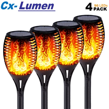 LED Solar Flame Lights Outdoor IP65 Waterproof Led Solar Garden Light Flickering Flame Torches Lamp for Courtyard Garden Balcony
LED Solar Flame Lights Outdoor IP65 Waterproof Led Solar Garden Light Flickering Flame Torches Lamp for Courtyard Garden Balcony